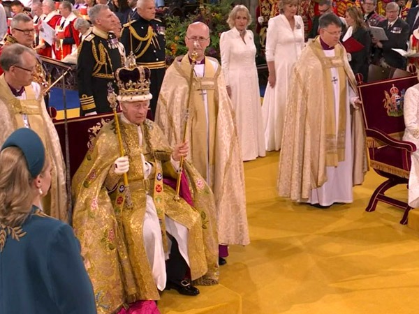 king Charles is crowned king Charles is crowned