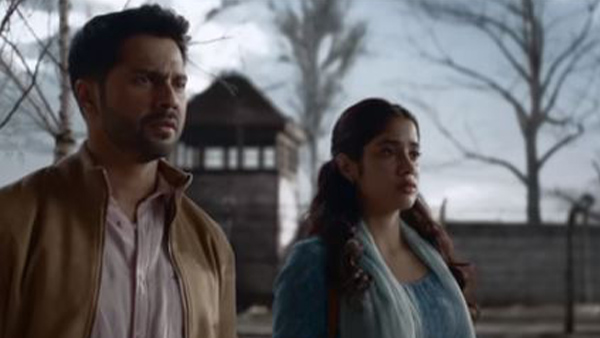 Janhvi Kapoor is coming to create a ruckus with her new film. Varun Dhawan with Jhanvi Kapoor. Talking about Jhanvi Kapoors look, she looks amazing in every look.