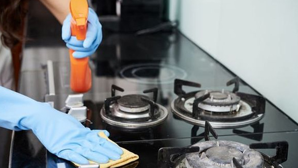 how to clean gas stove burner home remedies by