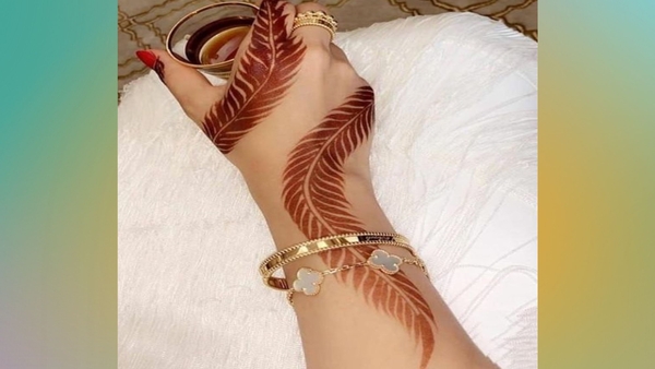 Hariyali Teej Mehndi