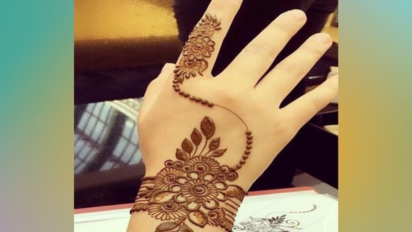 Hariyali Teej Mehndi