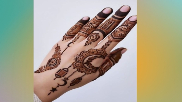 Hariyali Teej Mehndi