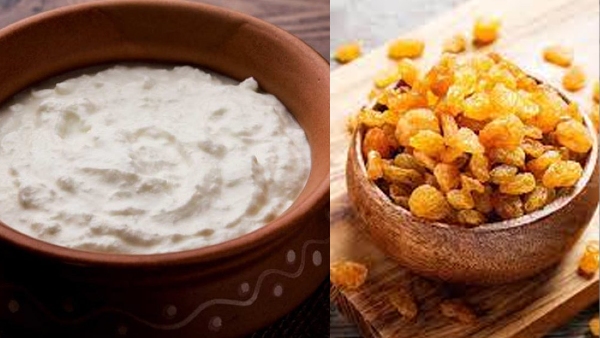  Curd and Raisins Health Benefits F