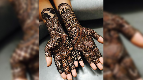 Karwa Chauth Mehndi Design 