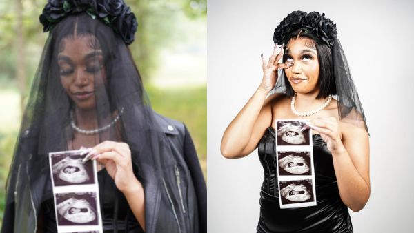 US Womans Funeral-Themed Pregnancy Shoot Goes Viral