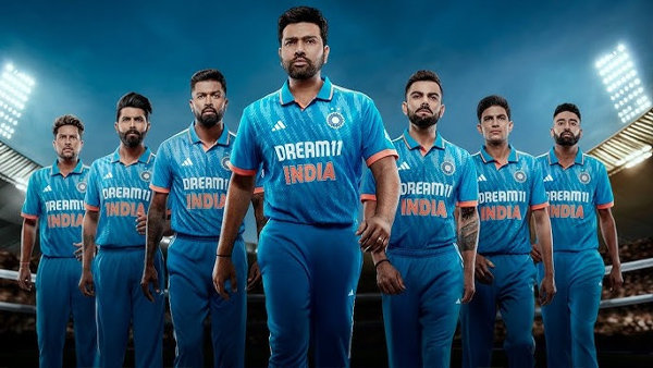 why indian cricket team wear blue colour