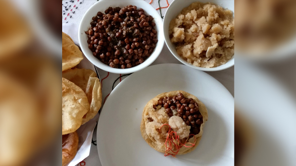 navratri 2023: significance of puri kala chana and halwa on ashtami and navami prasad khane ke fayde