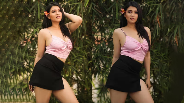 bigg boss 17 contestant mannara chopra hot and styl