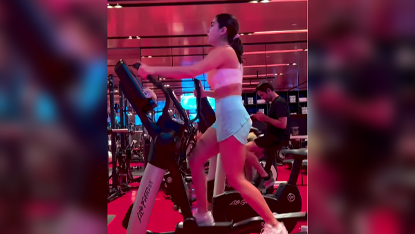 Sara Ali Khan took to her Instagram handle to share a glimpse of her intense workout session from a gym in Paris, motivating her fans towards a healthier lifestyle.