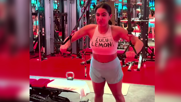 Sara Ali Khan took to her Instagram handle to share a glimpse of her intense workout session from a gym in Paris, motivating her fans towards a healthier lifestyle.