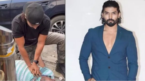 Gurmeet Choudhary gives CPR in viral video Gurmeet Choudhary gives CPR in viral video