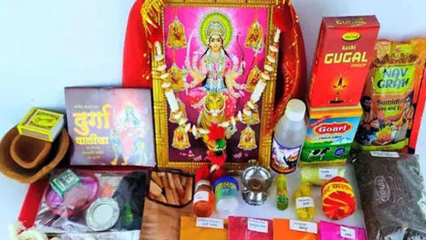 Shardiya navratri 2023 puja samagri list: Full list of puja items for kalash sthapana at home