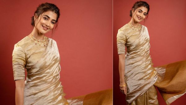 How to style tissue silk saree B-Town Actress inspired Tissue silk sarees for wedding and festive season see latest photos