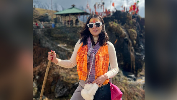 Sara Ali Khan Visit Kaidernath Temple,