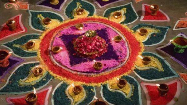 Diwali Special Rangoli: 5 Easy and Colorful Diwali Rangoli Designs Diwali Special Rangoli: 5 Easy and Colorful Diwali Rangoli Designs