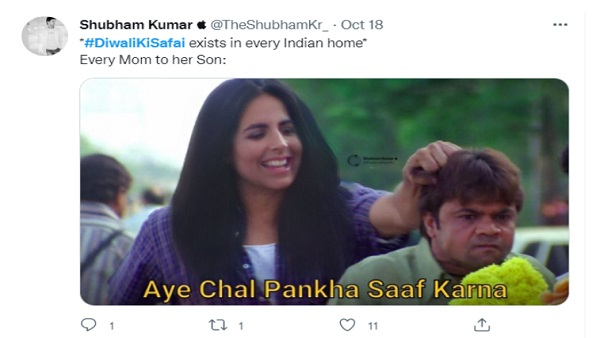 Diwali 2023: Desi Internet Is Gearing Up To Celebrate Festival With Diwali Ki Safai Memes And Jokes