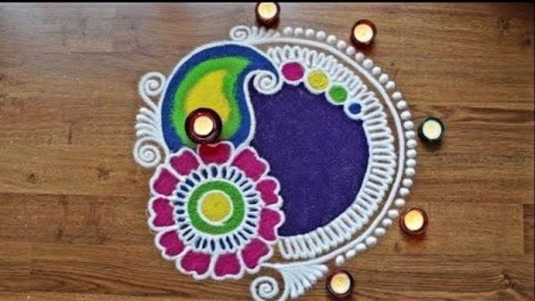 Diwali Special Rangoli: 5 Easy and Colorful Diwali Rangoli Designs Diwali Special Rangoli: 5 Easy and Colorful Diwali Rangoli Designs