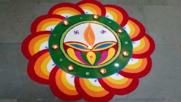 Diwali Special Rangoli: 5 Easy and Colorful Diwali Rangoli Designs Diwali Special Rangoli: 5 Easy and Colorful Diwali Rangoli Designs