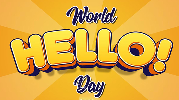 World Hello Day 2023 