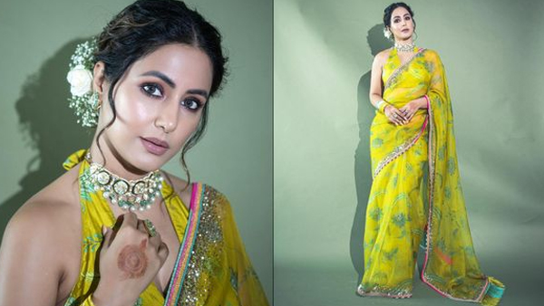 Diwali 2023 Dress Ideas: actress hina khan inspired ethnic outfits and sarees for diwali party