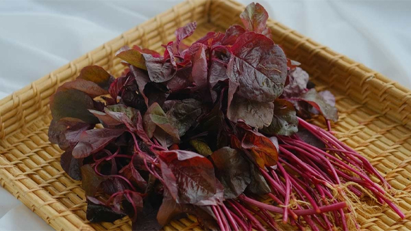 Laal Saag Recipe in Chhath Puja 