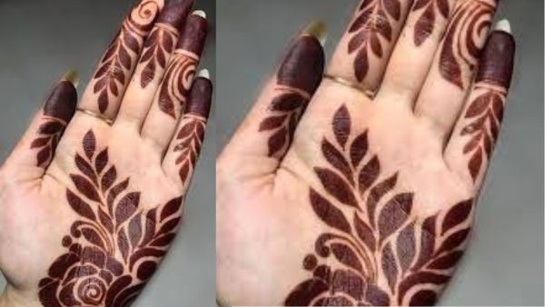  Diwail 2023: Beautiful Minimal Mehendi designs to celebrate Diwali