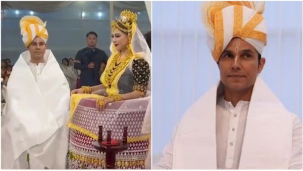 Randeep Hooda, Lin Laishram tie the knot, Here are the first pictures from their Manipuri wedding