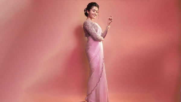Rashmika Mandanna Saree With Stylish Blouse Designs Perfect For Diwa
