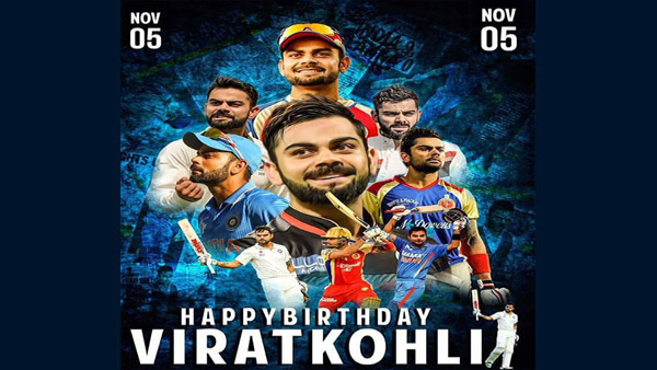 Happy Birthday Virat Kohli WIshes Quotes Messages Whatsapp FB Twitter Status in Hindi English