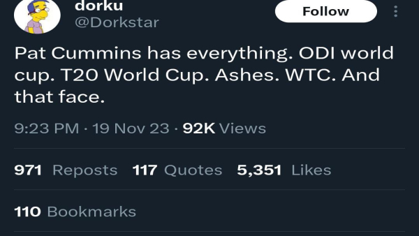 Team India Lost the world cup 2023: check out the social media Reactions