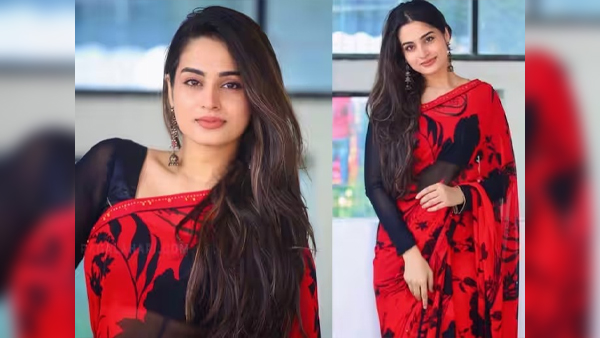  bigg boss 17 munawar faruqui ex gf ayesha khan saree blouse designs to look stylish and fashionable