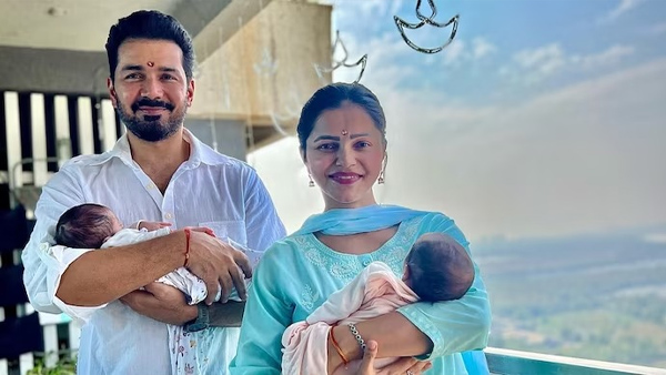 rubina dilaik abhinav shukla named twin girls jeeva and edhaa know their meaning