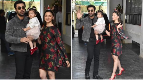 Alia Bhatt Wore the Dress for Christmas with Raha,