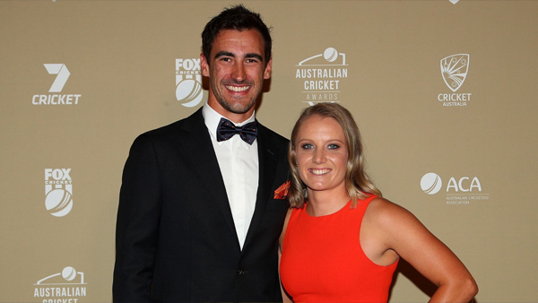  Kolkata Knight Riders Mitchell Starca And Alyssa Healy 