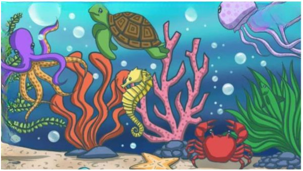 Optical Illusion: Only Intelligent Can Find The Hidden Fish In This Picture In 8 Seconds