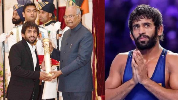 Wrestler Bajrang Punia Returns Padma Shr