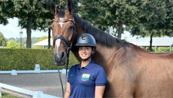  Divyakriti Singh Becomes The 1st Woman In Equestrian To Win Arjuna Award: