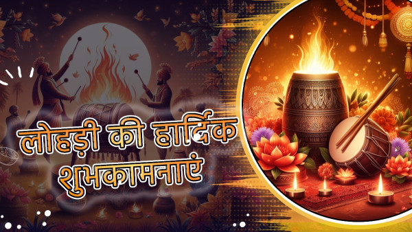 Happy Lohri 2024 Wishes: Messages, Quotes, facebook and Whatsapp status in Hindi