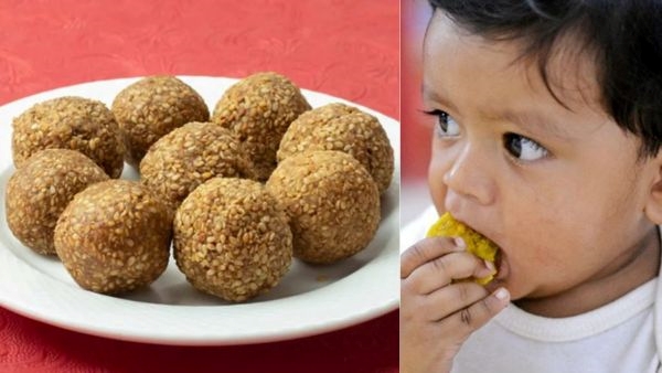 Baby Til ke Ladoo Kha sakta hain Baby Til ke Ladoo Kha sakta hain