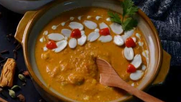 almonds, Mughlai Almond Curry