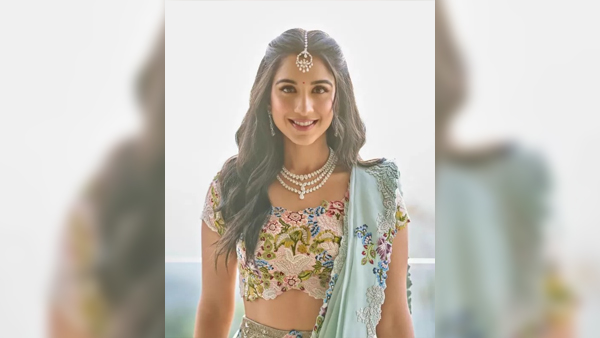 Bride To Be Radhika Merchant Dons Pastel Lehenga 