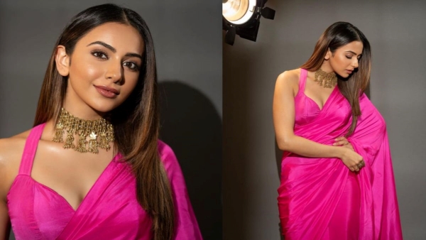 rakul preet singh saree