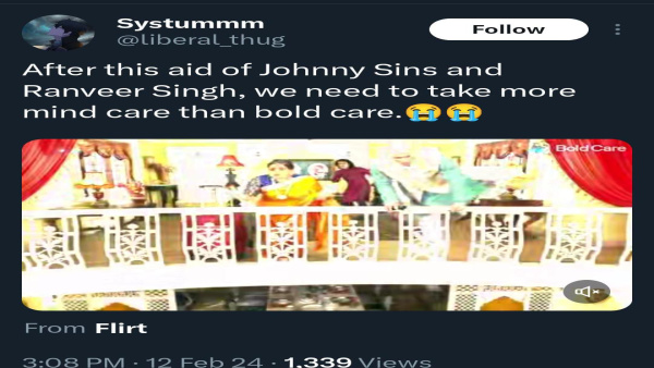 Ranveer Singh Jhonny Sins Saas Bahu Ad on Sexual Health: See Viral Memes, funny Social Media Comments