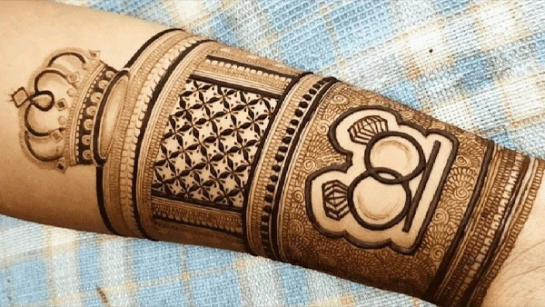 ring mehndi design 