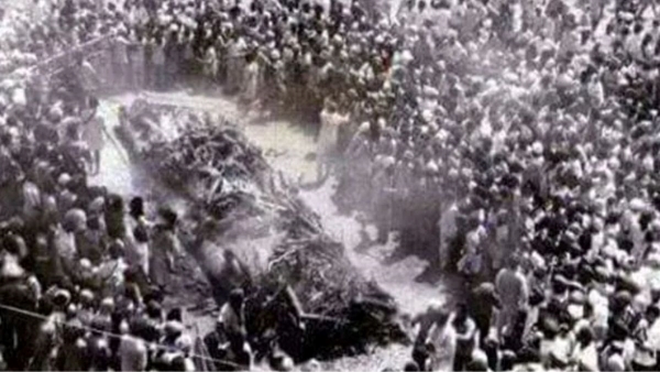 bhagat singh last rite in hussianwala village