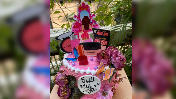 goodbye cake for roommate