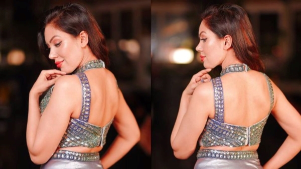 Halter Neck Blouse Design