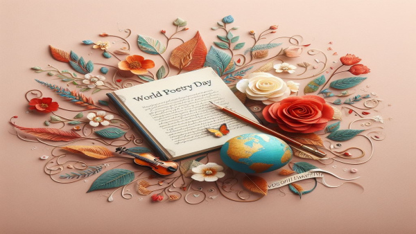World Poetry Day 2024 Wishes Messages Quotes Shayari WhatsApp And FB Status insta Captions