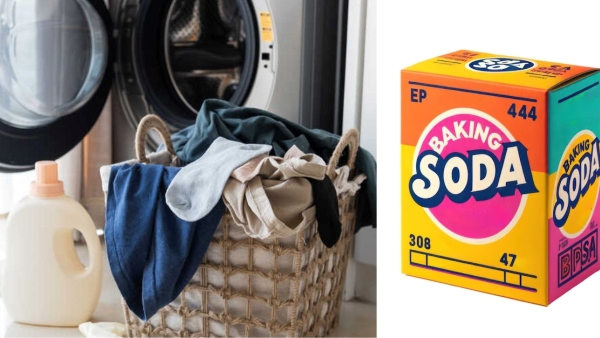 uses of baking soda in laundry in hindi