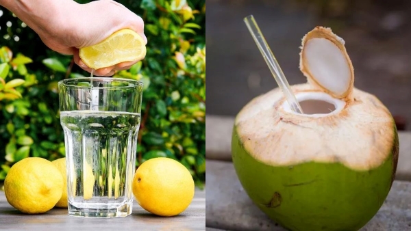 Coconut Water Vs Lemon Water